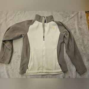 The North Face Women's full zip fleece jacket.
